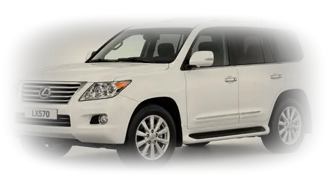 Lexus LX 570 F Sport, белый, 2012